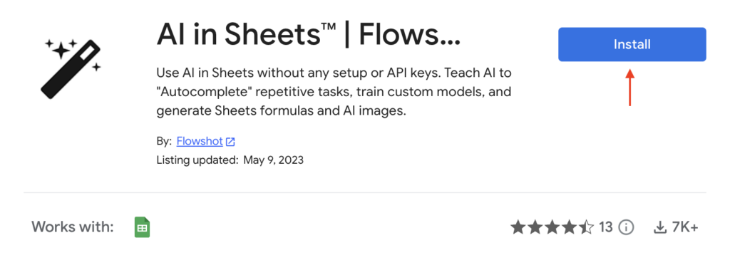 How to install Flowshot 11